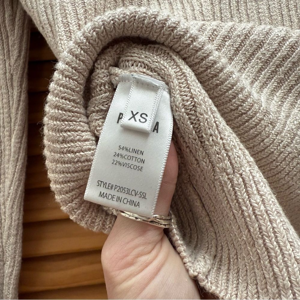 Pistola tan long sleeve sweater size XS - Picture 6 of 6
